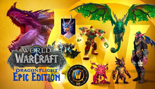 بازی world of warcraft dragonflight epic