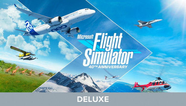 خرید Microsoft Flight Simulator Deluxe 40th Anniversary Edition (PC / Xbox Series X|S)